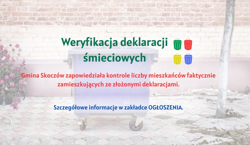 Weryfikacja deklaracji śmieciowych